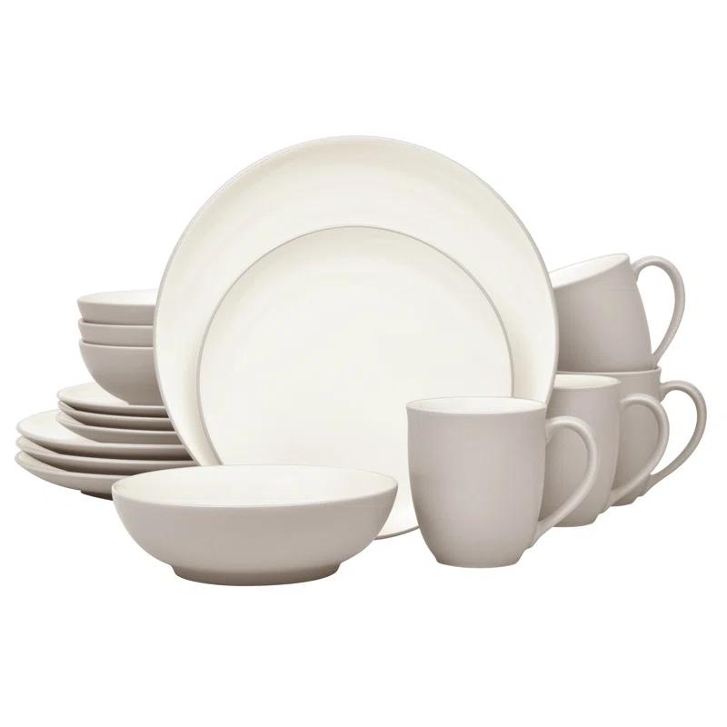Noritake Noritake Colorwave 16-Piece Coupe Dinnerware Set, Service for 4