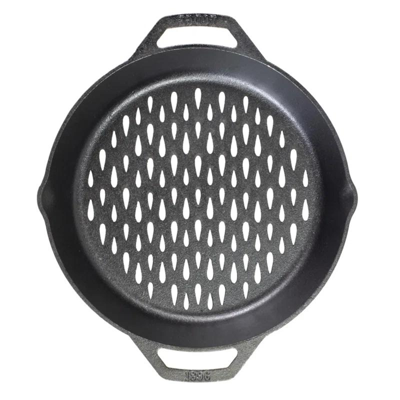 Lodge 12 Inch Dual Handle Grill Basket