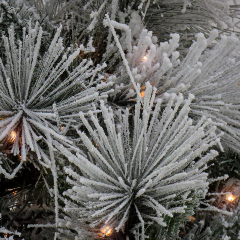 HGTV Home Collection Lighted Pine Christmas Tree