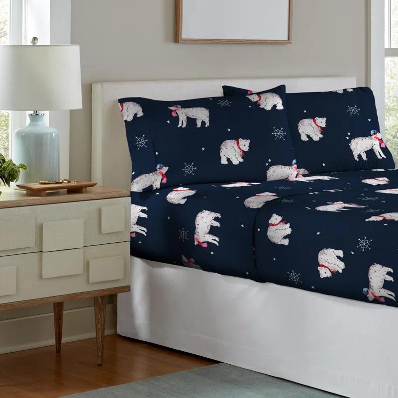 Pointehaven Flannel Sheet Set