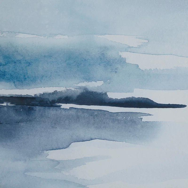 Dovecove Dovecove Blackwell Abstract Coastal Landscape Wall Ar