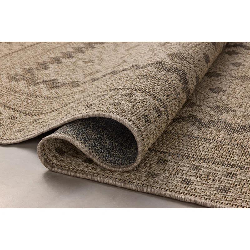 Chris Loves Julia x Loloi Providence Charcoal / Dove Indoor/Outdoor Area Rug