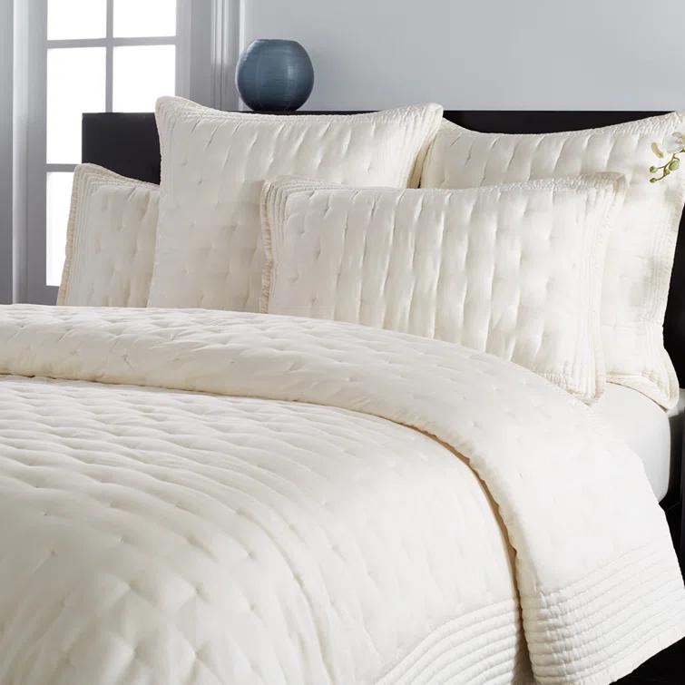 Essential Pure Silk Ivory Full/Queen Quilt