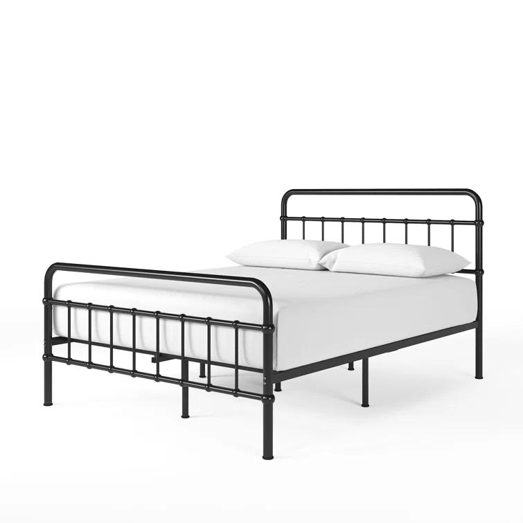 Zinus Florence 42" Modern Farmhouse Metal Platform Bed