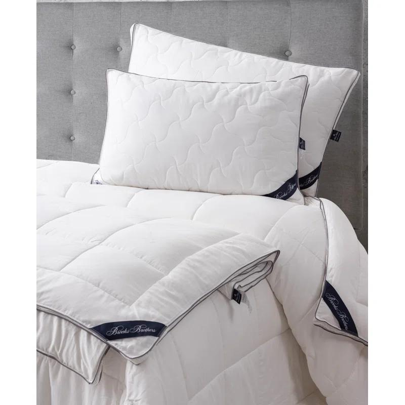 Brooks Brothers Fill Power All Season Tencel Down Alternative Comforter