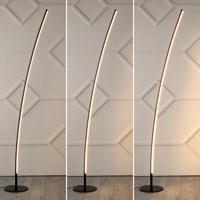 Jonathan Y Malthe 71'' Black LED Novelty Floor Lamp