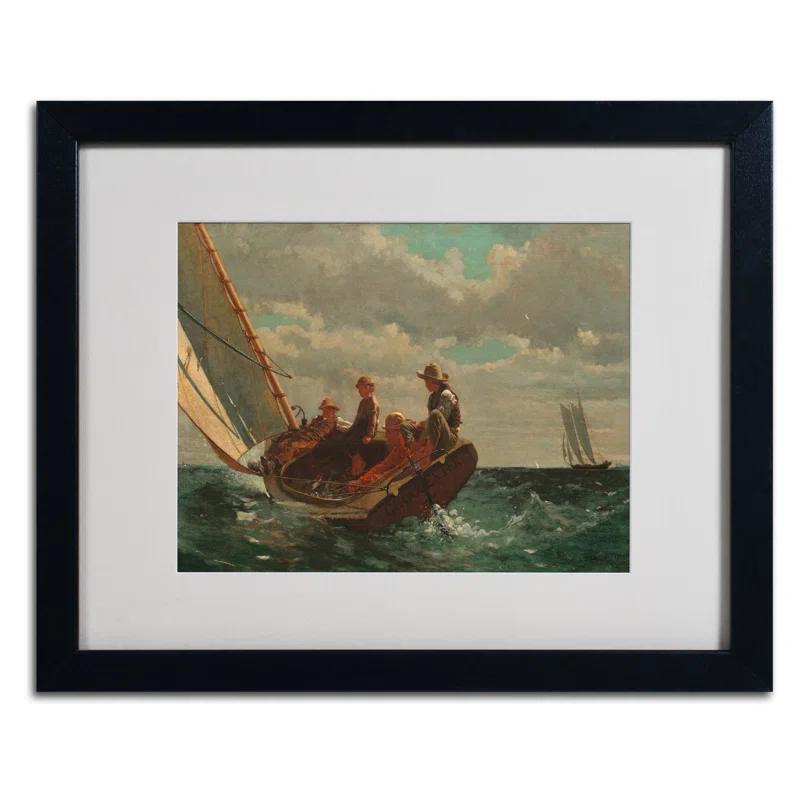 Vault W Artwork " Breezing Up (A Fair Wind) " by Winslow Homer