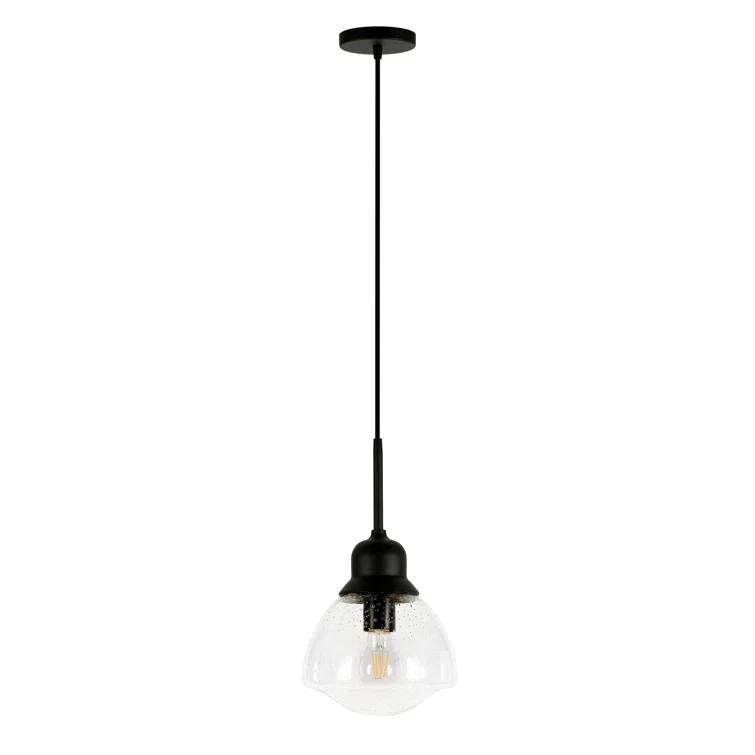 Katarina Single Light Glass Dimmable Pendant