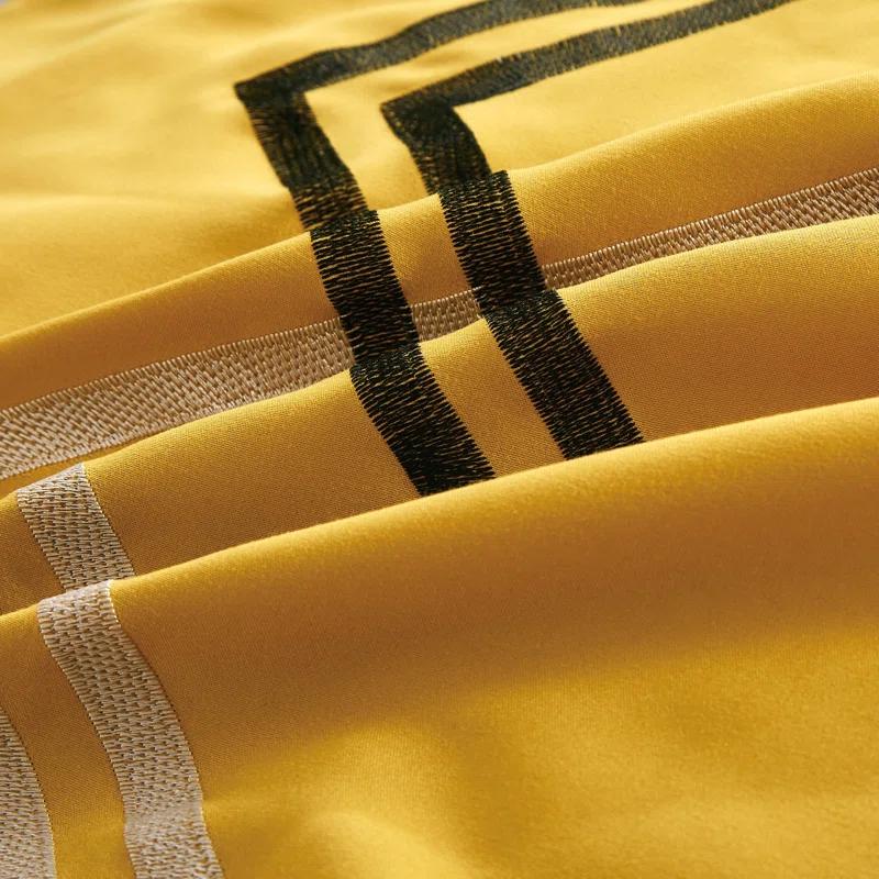 Chezmoi Collection Microfiber Modern & Contemporary 7 Piece Comforter Set