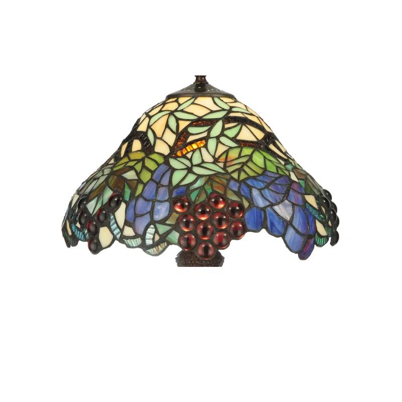 Meyda Lighting Meyda Tiffany & Stained Glass Metal Table Lamp