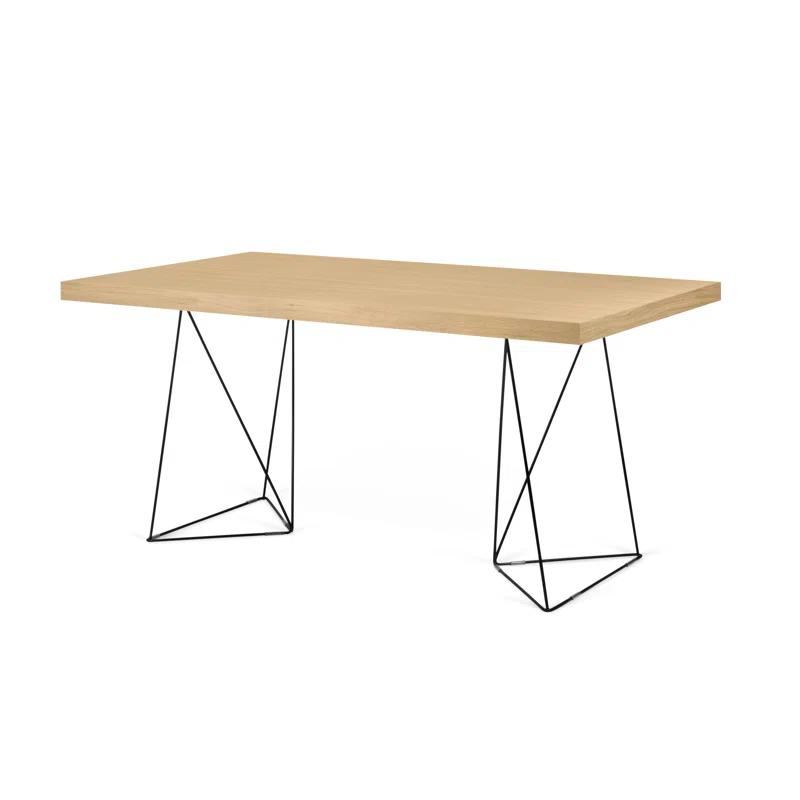 Orren Ellis Frethi Metal Base Dining Table