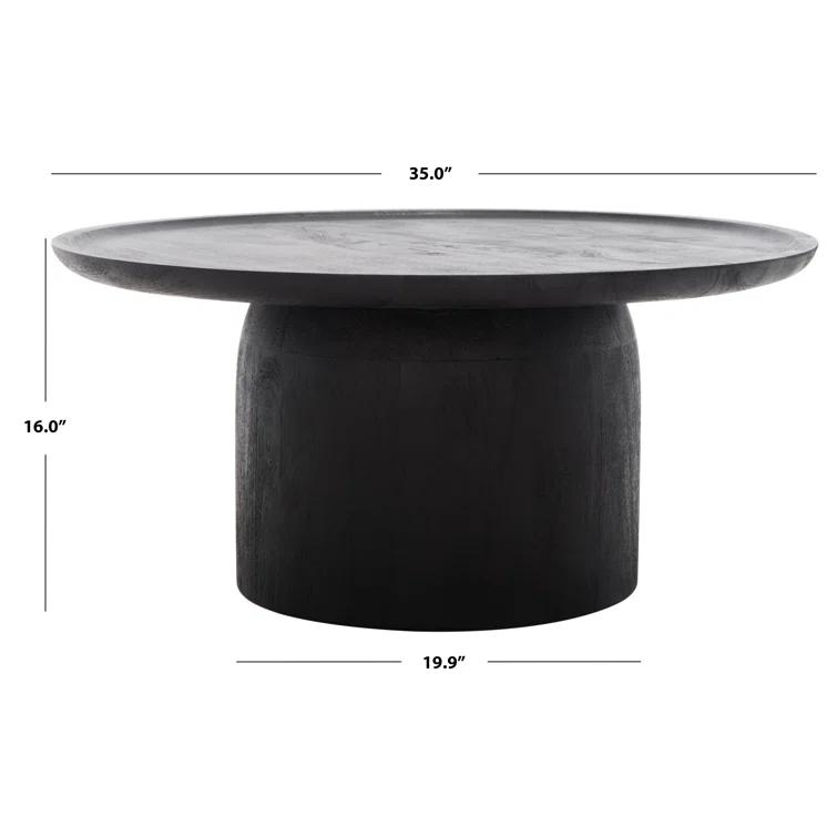 Birch Lane™ Ardo Solid Wood Pedestal Coffee Table & Reviews | Birch Lane