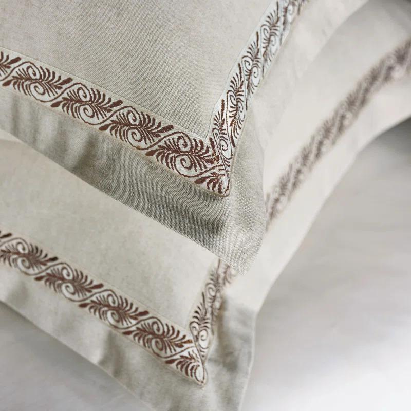 Eastern Accents Balfour Farmhouse / Country Cotton Blend Duvet Cover Set