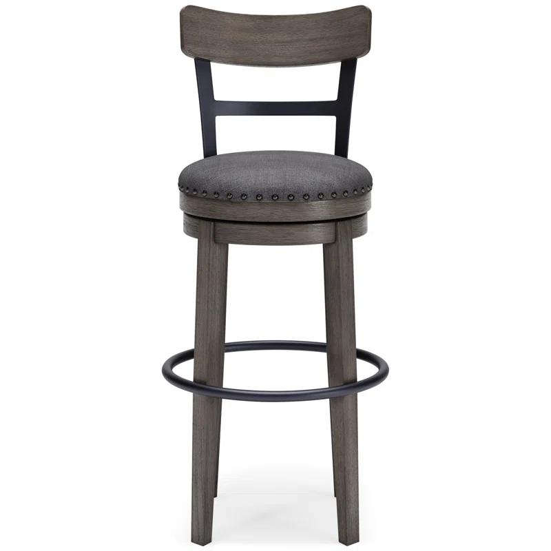 Red Barrel Studio® Obdulio Swivel Upholstered Counter Stool