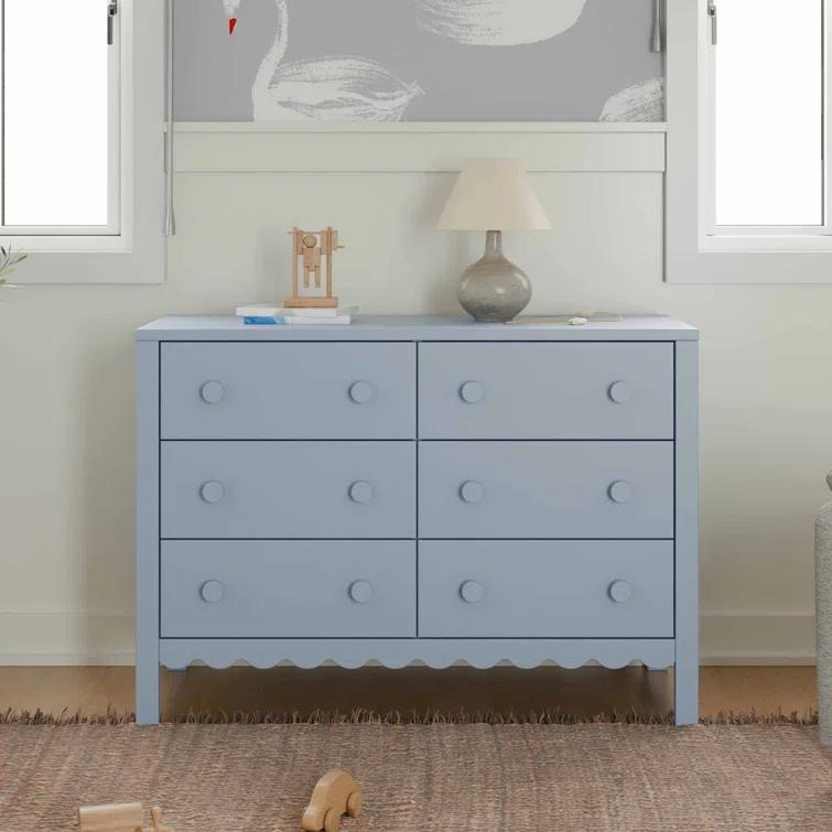 daVinci Sammy Scallop 6-Drawer Dresser