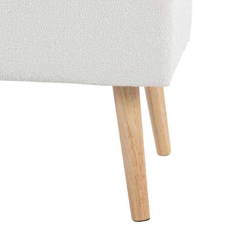 Mercury Row® Beyers Fabric Upholstered Storage Bench