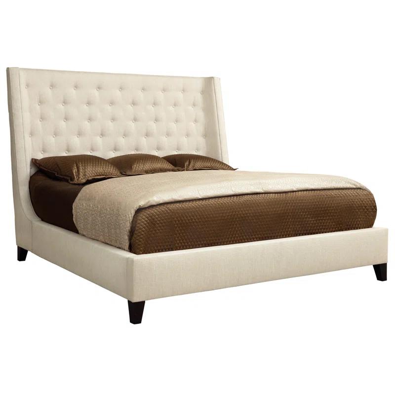 Bernhardt Maxime Upholstered Wingback Bed
