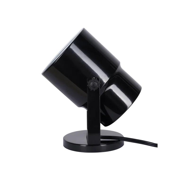 7.5'' Black Novelty Floor Lamp Set