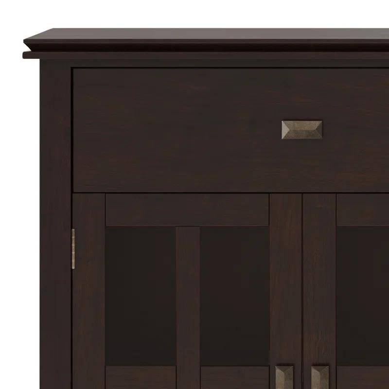 Simpli Home Artisan Large 4 Door Sideboard Buffet