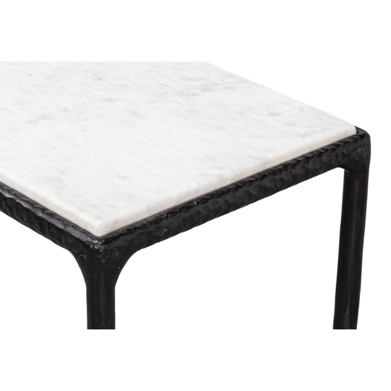 Sarreid Ltd Dakor 58'' Marble Top Console Table