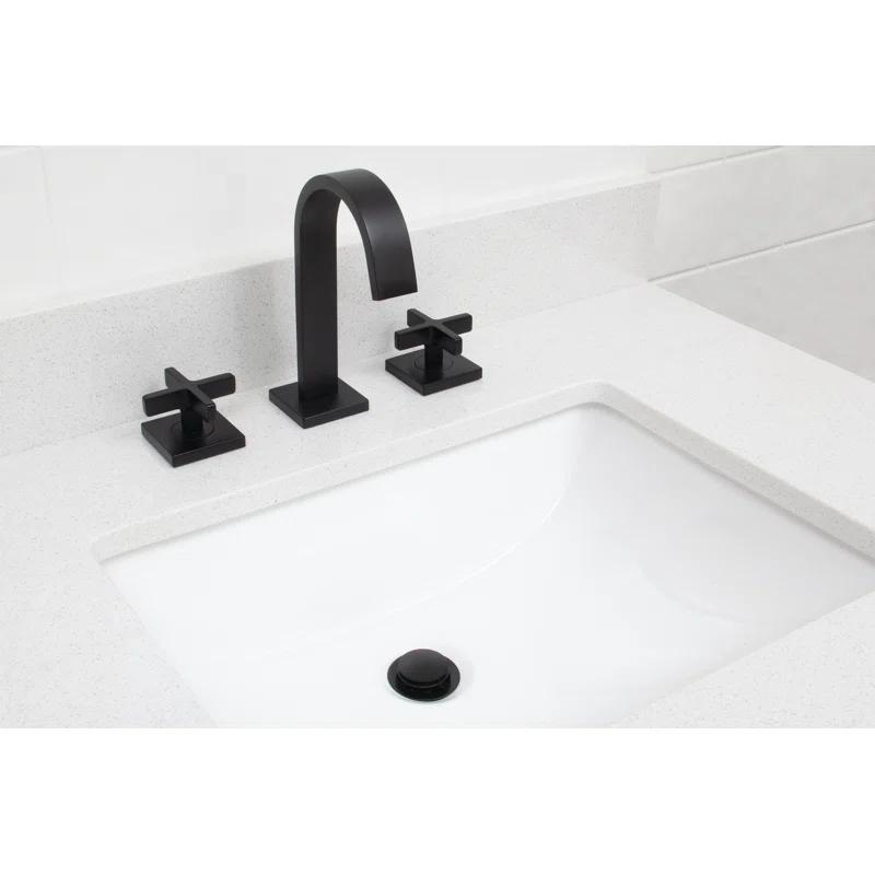 Speakman CD521MB Lura Widespread Bathroom Faucet with Drain Assembly