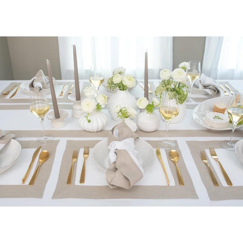 Linen Rectangle Dining Table Runners
