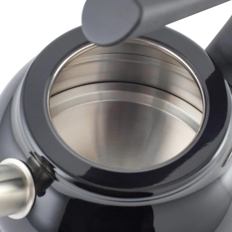 Kenmore Elite Kenmore Elite Costner 2.3 Quarts Stainless Steel (18/8) Whistling Stovetop Tea Kettle