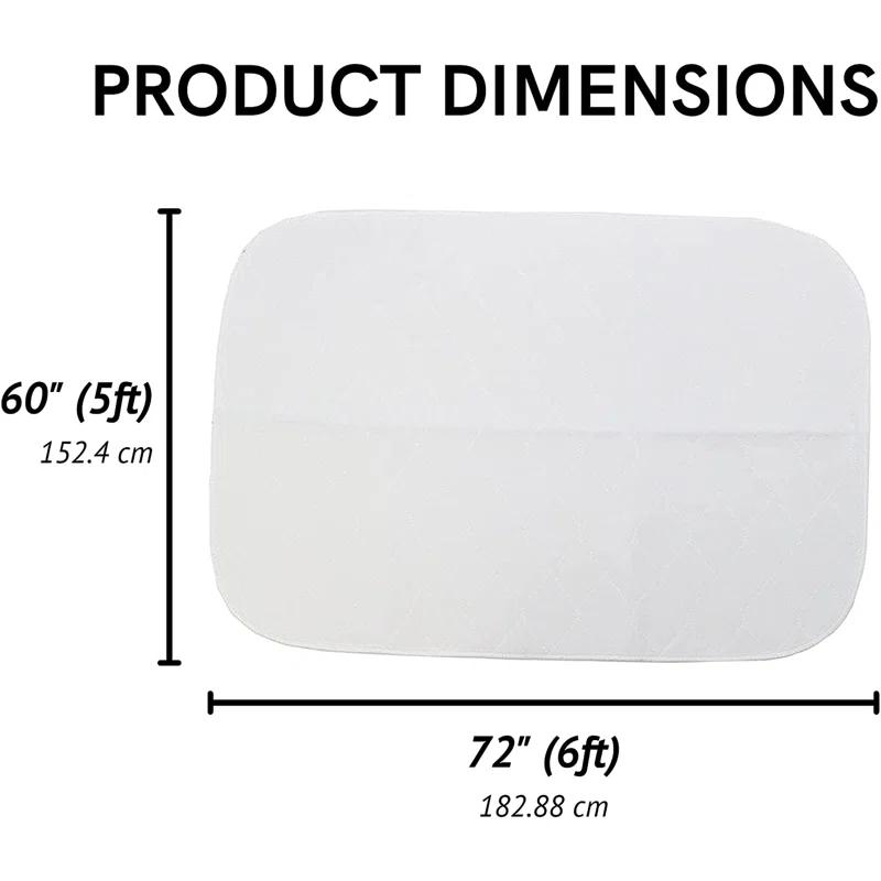 Tucker Murphy Pet™ Tucker Murphy Pet™ Washable Pee Pad For Dogs 60" X 72" Pack Of 3 (Set of 3)