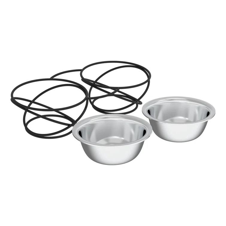 Petmaker PETMAKER Large Elevated Pet Bowls with Stand