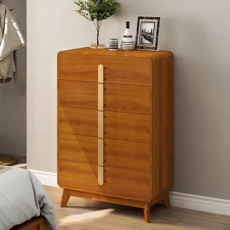 George Oliver Mid Century Modern 5 Drawer Dresser