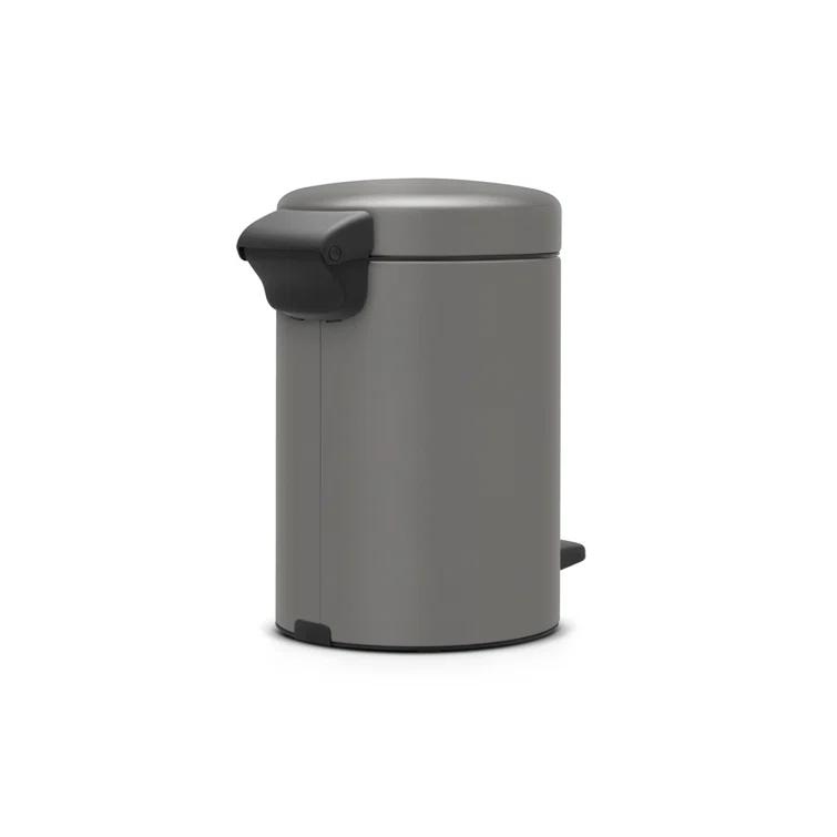Brabantia NewIcon Step On Trash Can, 0.8 Gallon (3 Liter)
