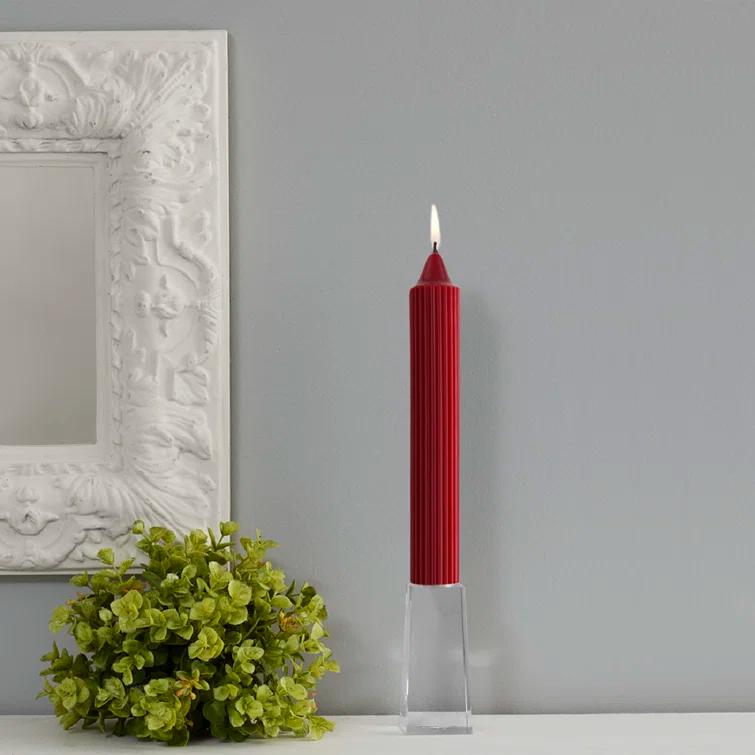 Root Candles Grecian Collenette Unscented Taper Candle & Reviews | AllModern