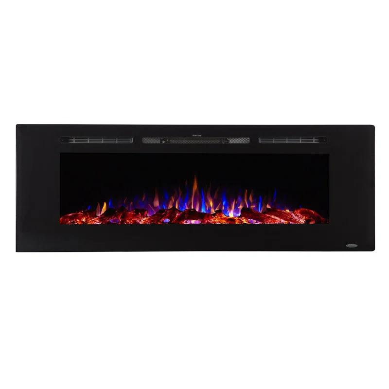 Touchstone The Sideline Electric Fireplace for Recessed or Wall Mount Installation