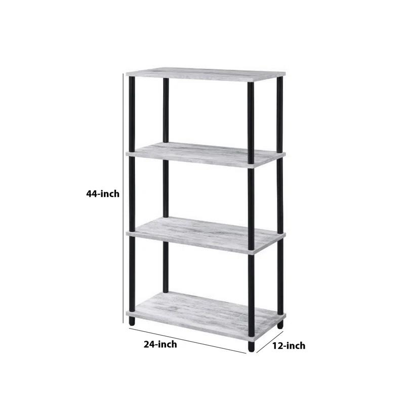 Steelside™ Ankara Etagere Bookcase