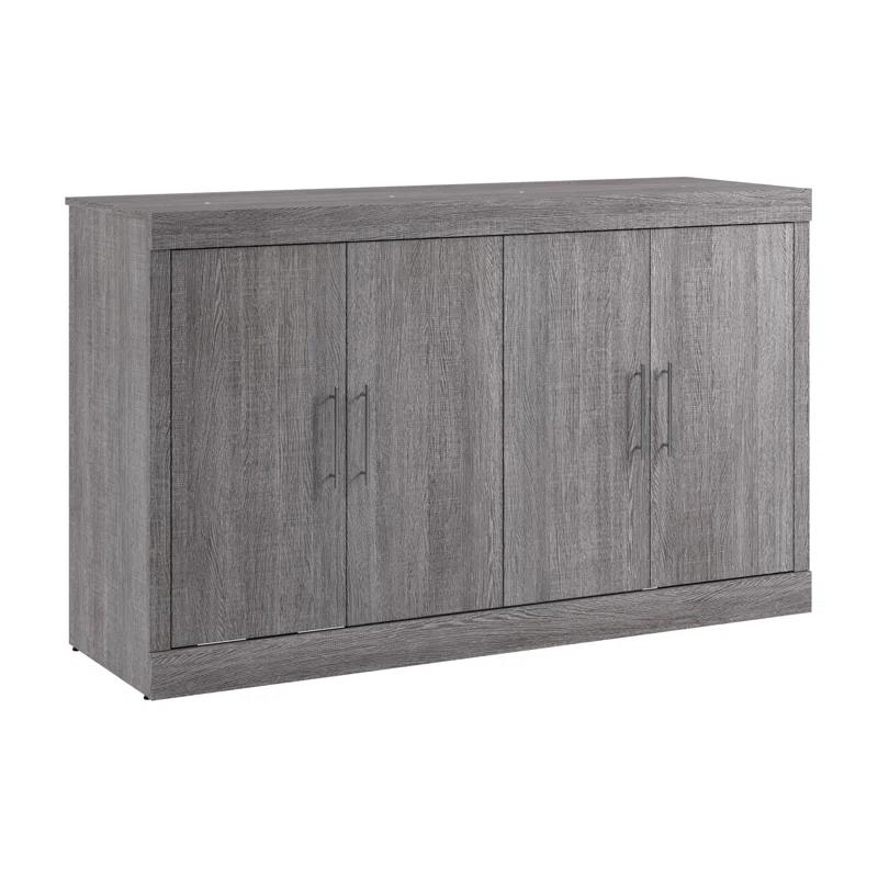 Bestar Murphy Cabinet Bed With Mattress
