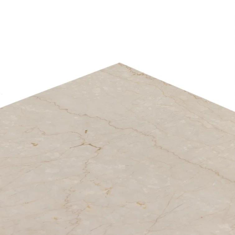 Leonel Desk - Cream Marble