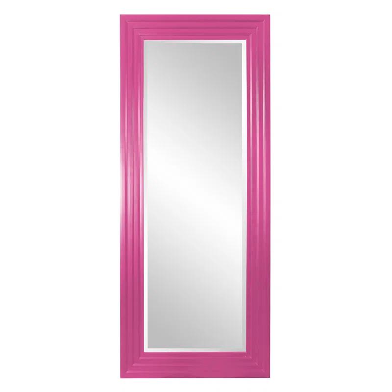 Trule Amy Wood Flat Wall Mirror
