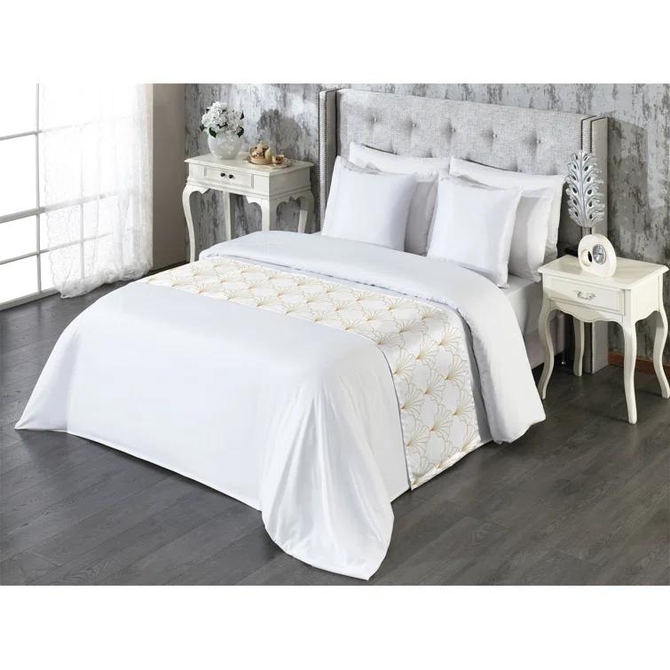 Ambesonne  Satin Bed Runner | Wayfair