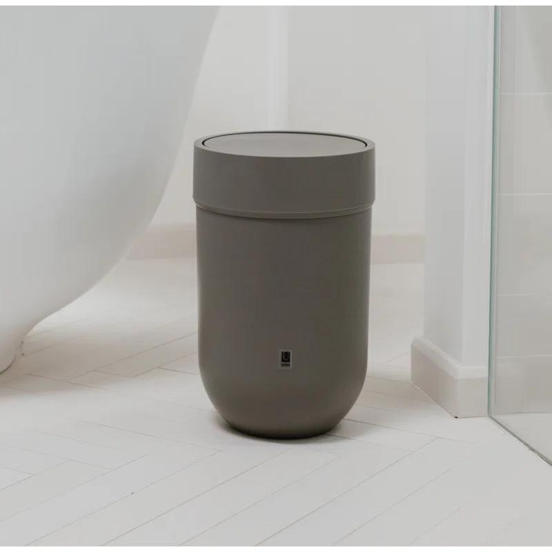 Touch Lidded Waste Can
