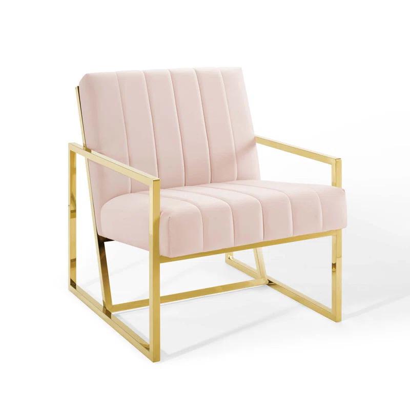Modway Modway Inspire Channel Tufted Performance Velvet Armchair