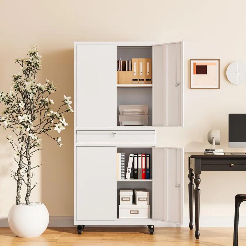 Latitude Run® 73" Lockable Storage Cabinet
