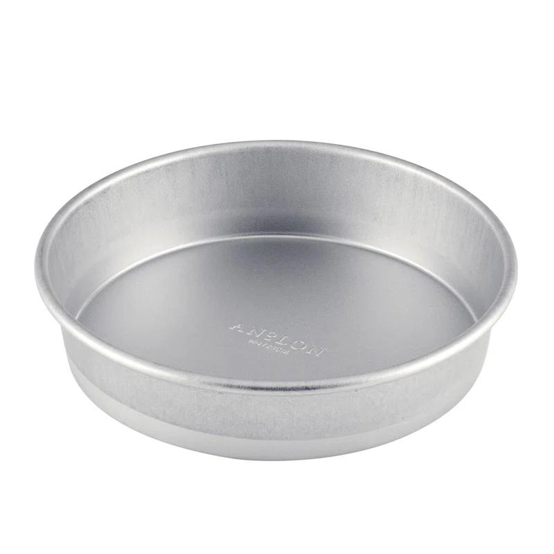 Anolon Pro-Bake Bakeware Aluminized Steel Baking Pan Set, 6-Piece, Silver