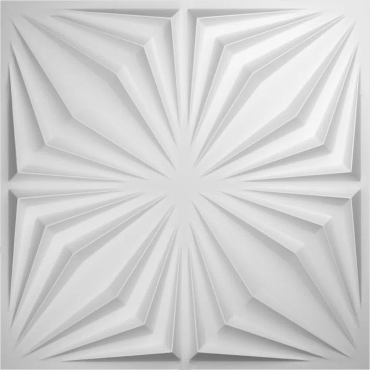 Ekena Millwork Asher EnduraWall Decorative 3D Wall Panel (Set of 12)