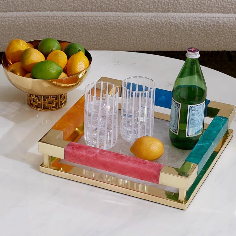 Jonathan Adler Mustique Tray | Wayfair
