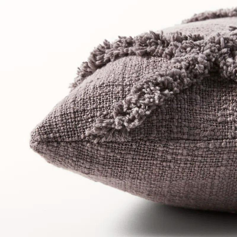 George Oliver Britney Ruffled Cotton Throw Pillow