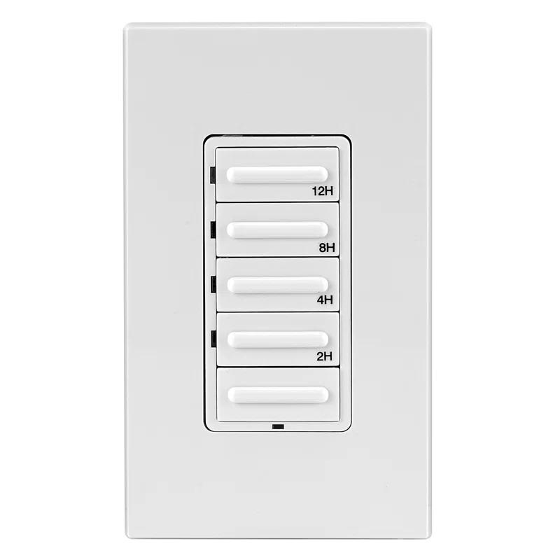 Leviton 001-LTB12-1LZ 20 Tamper Resistant Push Button Light Switch