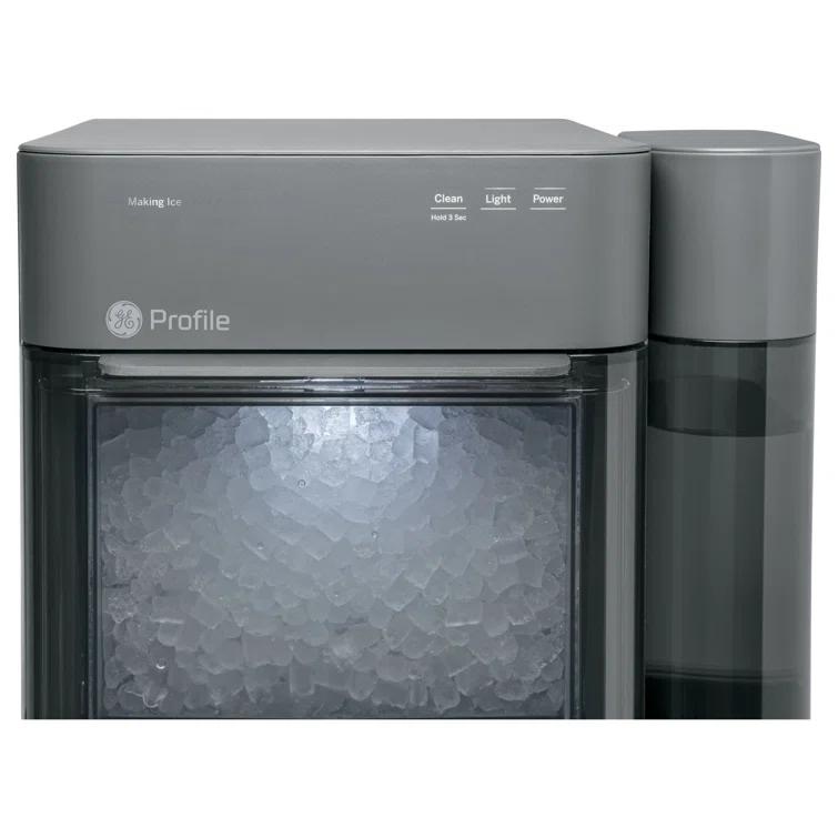 GE Profile Opal 2.0 Ultra Nugget Ice Maker in Stainless Steel