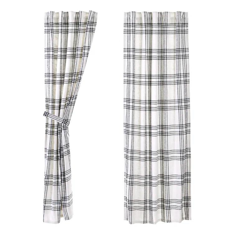 Gracie Oaks Cohe Cotton Room Darkening Curtain Panel Pair