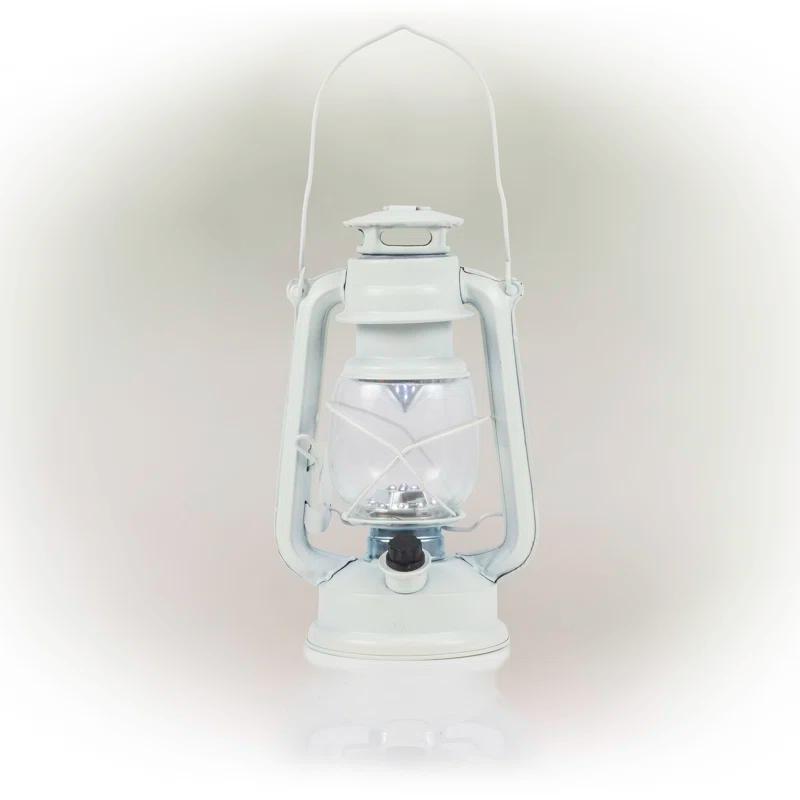 Alpine 10'' Battery Powered Integrated LED Outdoor Lantern