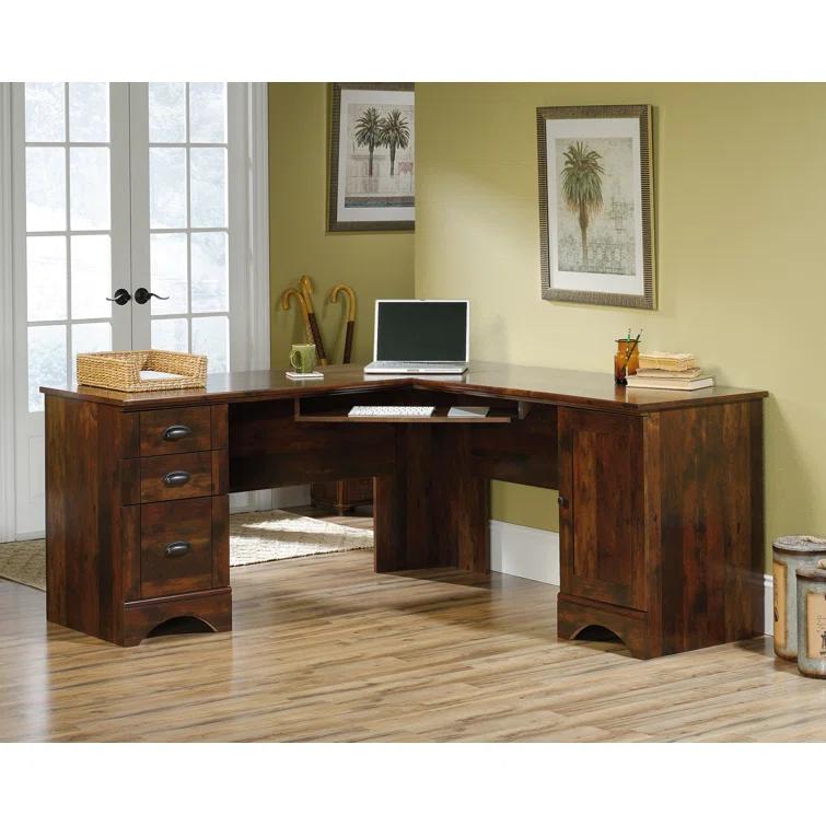 Millwood Pines Domen Harbor View Corner Computer Desk